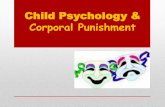 Child psychology & corporal punishment