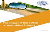 The Impact of ISO 16949 on the Automotive Industry