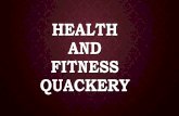 PE Health and Fitness Quackery