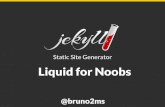 Jekyll - Liquid for noobs