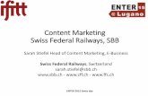 Content Marketing. Swiss Federal Railways, SBB.