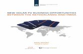 NEW SOLAR PV BUSINESS OPPORTUNITIES BETWEEN THE NETHERLANDS AND INDIA