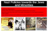 Policies Towards the Jews & Minorities