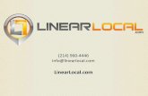 Linear Local Website Audit PowerPoint