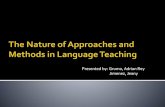 The Nature of Approaches and Methods in Language