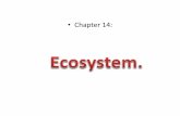 Chapter 14 ecosystem by mohanbio