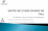 Aoife Lawton 'United we stand divided we fall'; the benefits, value and impact of collaboration'