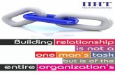 Building Relationship is a task of Entire Organization!!!