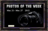Fotos pelo mundo na semana de 21 a 27 03-15!