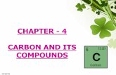 Chapter 4 carbon and its compounds