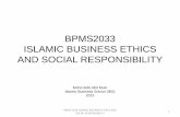 BPMS2033 Islamic Business Ethics and Social Responsibility