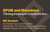 Kasdorf EPUB and Metadata (rev. 1.0)