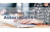 Technology Trends in Associations