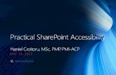 Practical SharePoint Accessibility