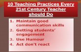10 teaching practices for the 21st century teachers
