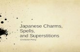 Charms and Superstitions
