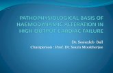 Pathophysiological basis of haemodynamic alteration in high output heart failure