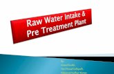 Raw Water Intake & Pre Treatment of Raw Water in a Thermal Power Plant