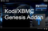 Genesis Addon For Kodi and XBMC