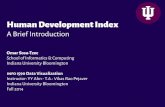 Human Development Index Visualization