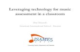 Leveraging Technology in a Music Classroom