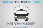 Unlocking social media intelligence in the automotive industry
