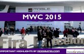 Mobile World Congress 2015 Highlights by Modirates