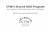 CTW’s Shared DDA Program