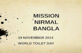 Observing World Toilet Day in West Bengal, India
