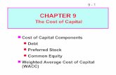 Fm11 chapter 9 The Cost Of Capital