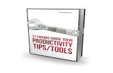 30 Productivity Tips