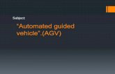 Basics of AGVs (Automated guided vehicles)