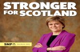 SNP Manifesto 2015 - Stronger for Scotland