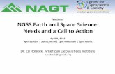 NGSS Earth and Space Science: Needs and a Call to Action