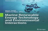 Marine renewable energy technology and environmental interactions