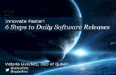 Innovate Faster! 6 Steps to Daily Software Releases
