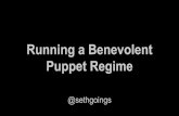 Puppet Camp Denver 2015: Running a Benevolent Puppet Regime