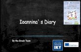 Ioannina mobility diary by the Greek team