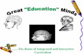 Topic 2: Great Minds of Educators