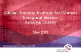 Global Training Institute for Women - Arab World