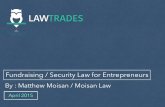 Fundraising / Security Law for Entrepreneurs