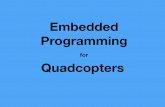 Embedded Programming for Quadcopters