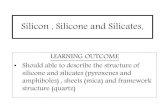 Silicon, Silicone and silicates