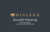 Dialexa - Lunch and Learn - Growth Hacking