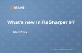 What's New in ReSharper 9?