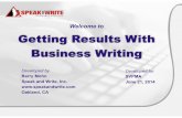 SVPMA: Business Writing