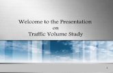 Traffic volume study
