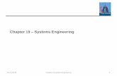 Ch19 systems engineering
