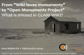 Open Monuments Project at GLAM Wiki Conference 2015