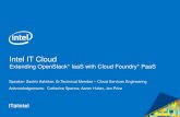 Intel Cloud Foundry and OpenStack